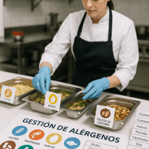 Gestión de alérgenos en la restauración